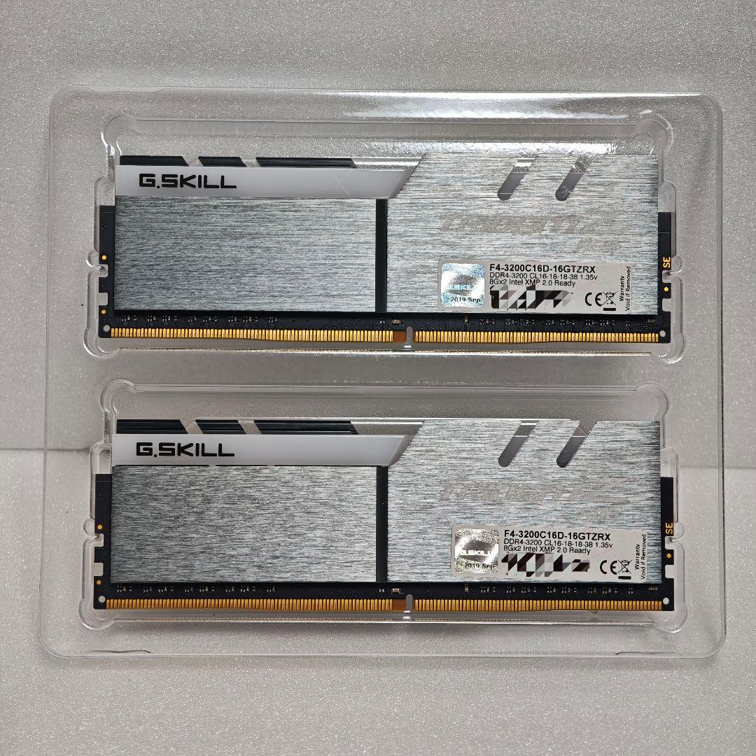Ｇ.SKILL メモリー DDR4 3200MHz 16GB 8GB×2