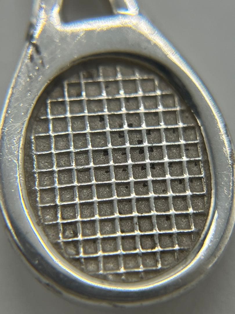 ティファニー TIFFANY&CO テニスラケット ボール モチーフ キーリング