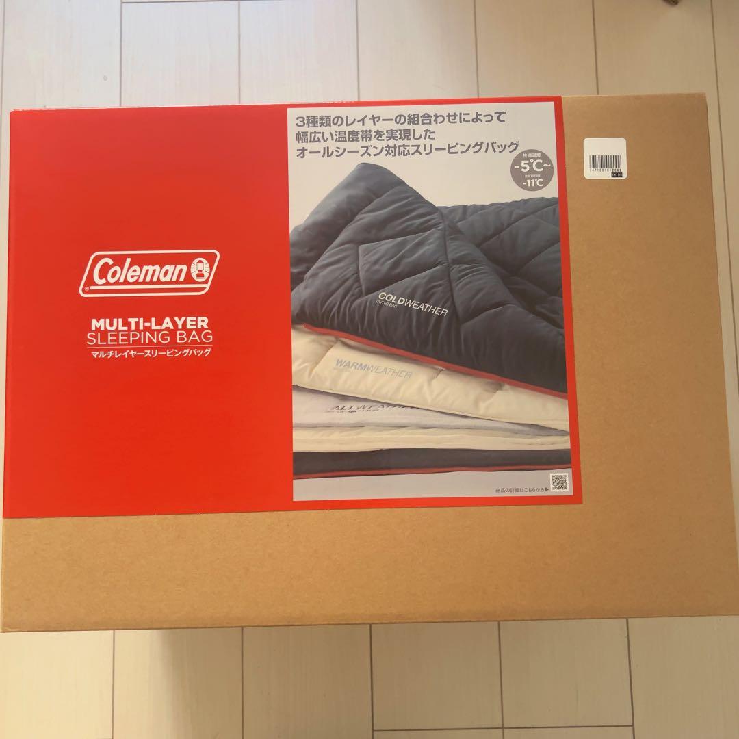 コールマン(Coleman) 寝袋 シュラフ マルチレイヤースリーピングバッグ