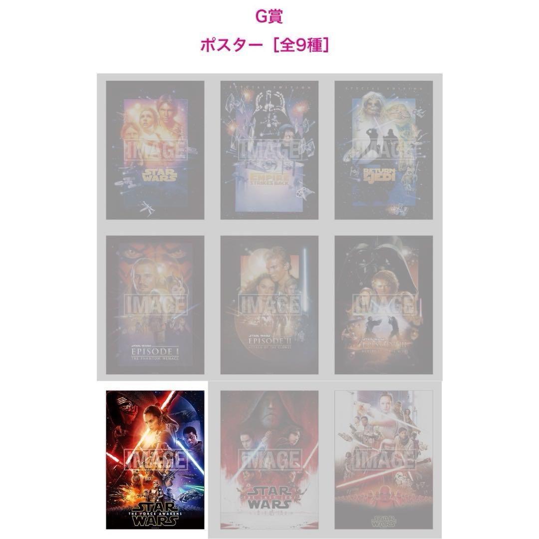 STAR WARS THE SKYWALKER SAGA【Happyくじ】 5種