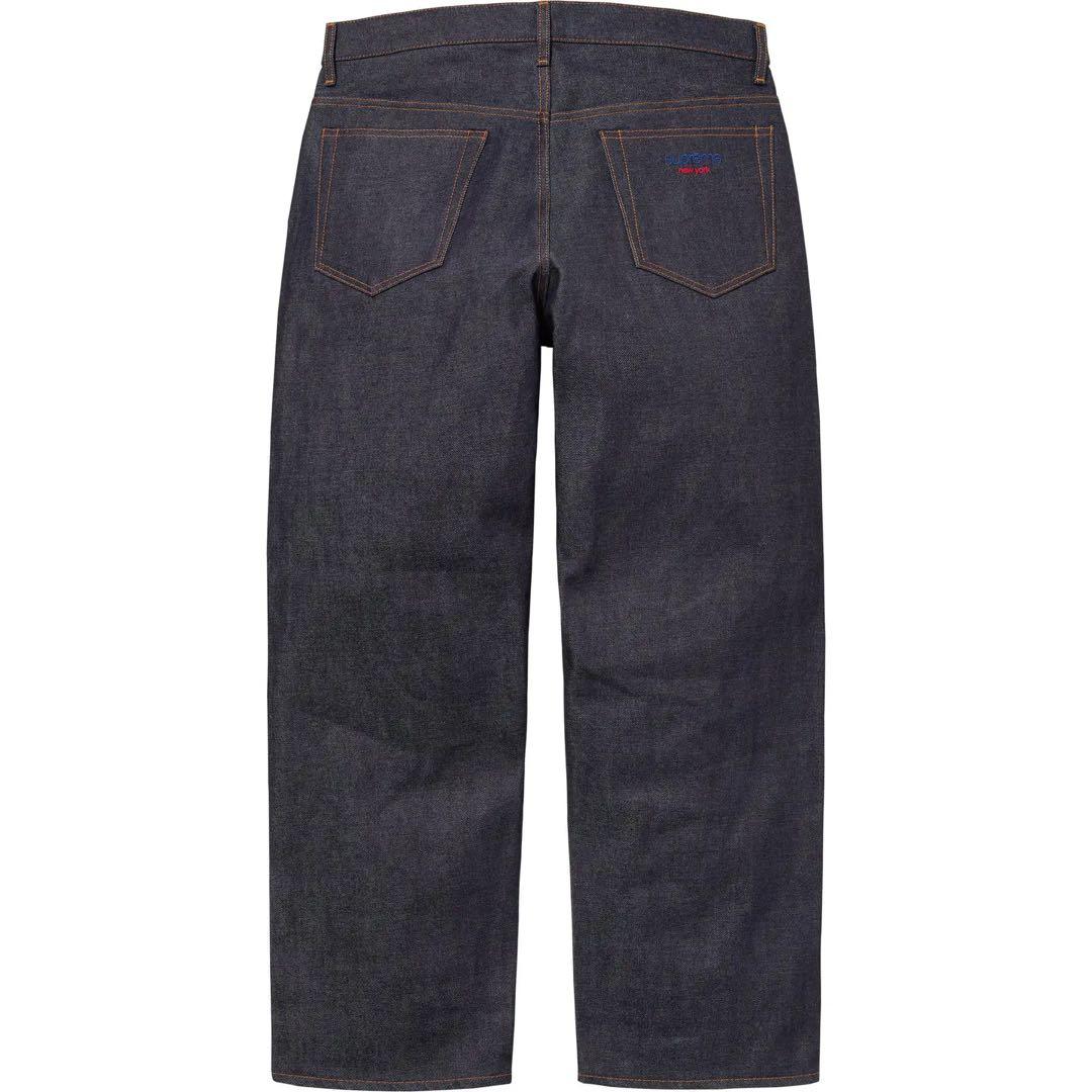パンツ Supreme Rigid Baggy Selvedge Jean