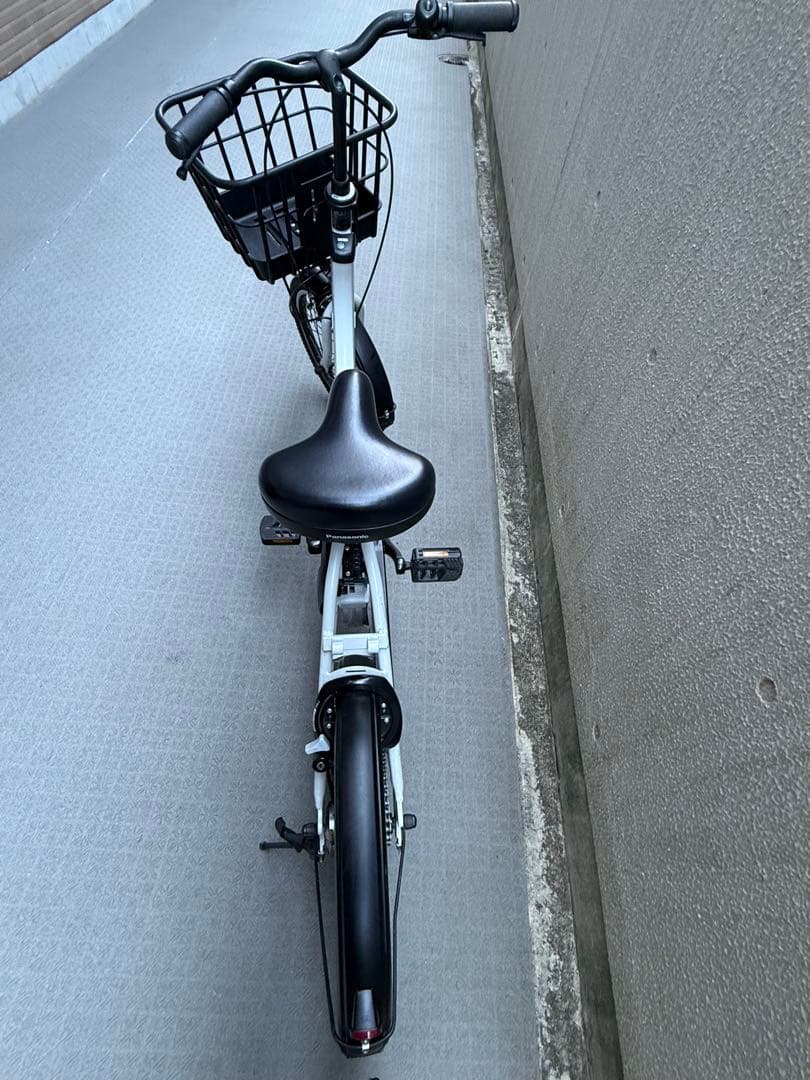 美品 Panasonic電動アシスト自転車SWBE-FSW012N前カゴ・鍵変更