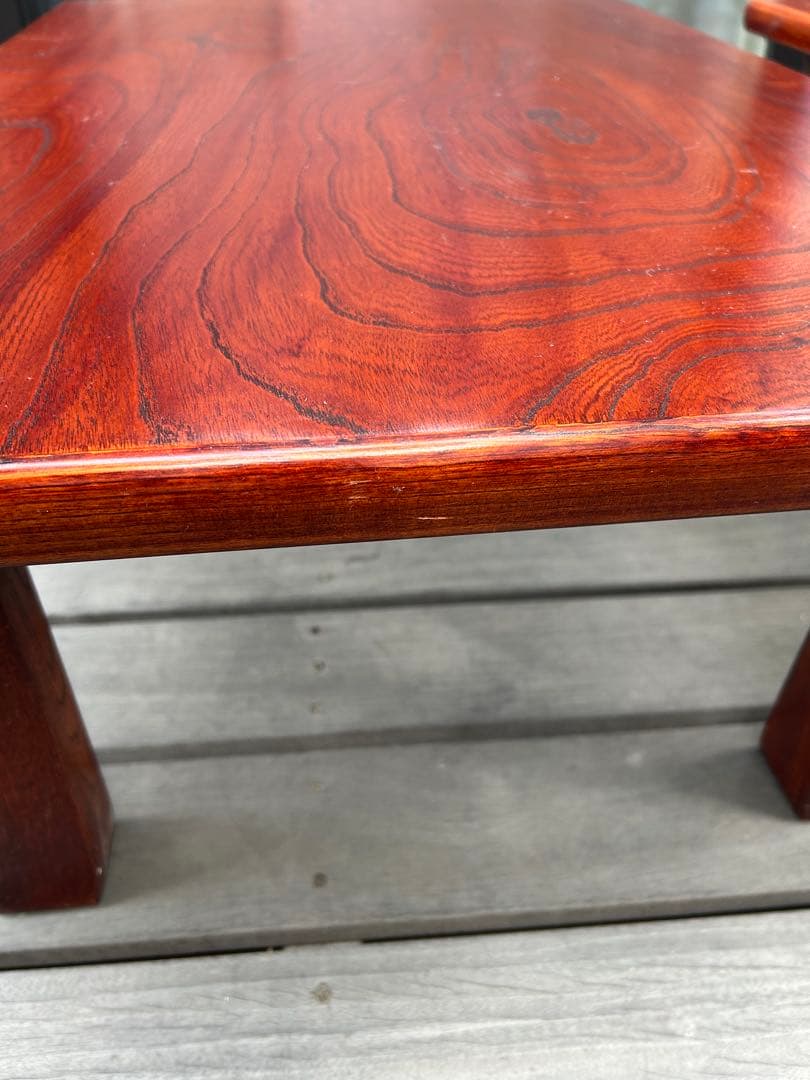 レトロけやきリビングテーブル