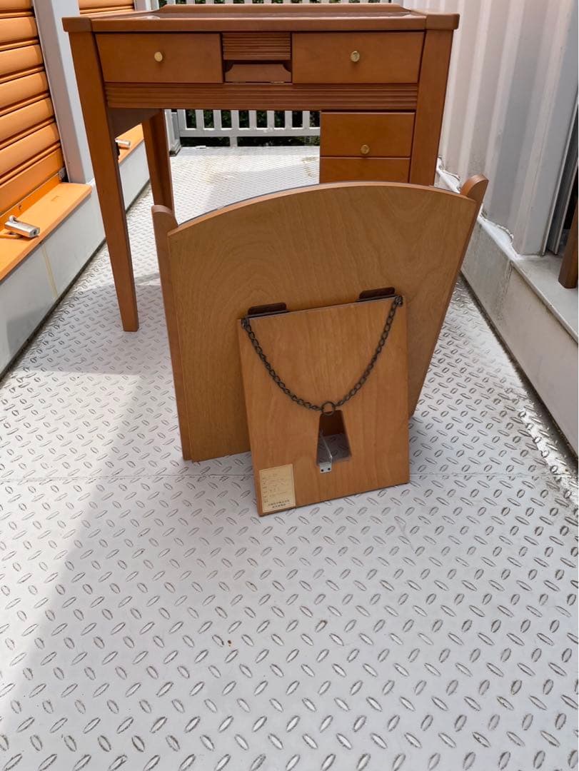 大塚家具　ブラウン木製ドレッサー・鏡台