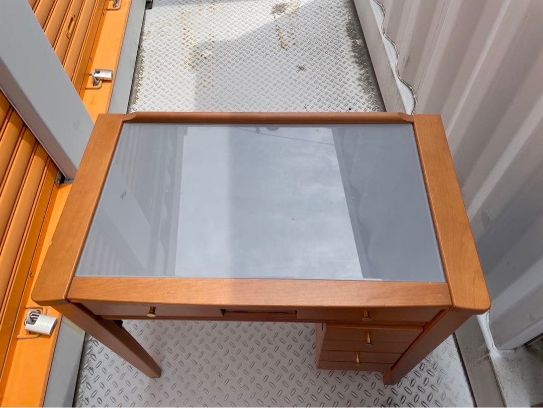 大塚家具　ブラウン木製ドレッサー・鏡台