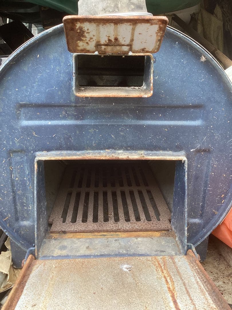 MS-3C 長州風呂釜 焼却兼用釜 灯油バーナー付き中古まだまだ使える品