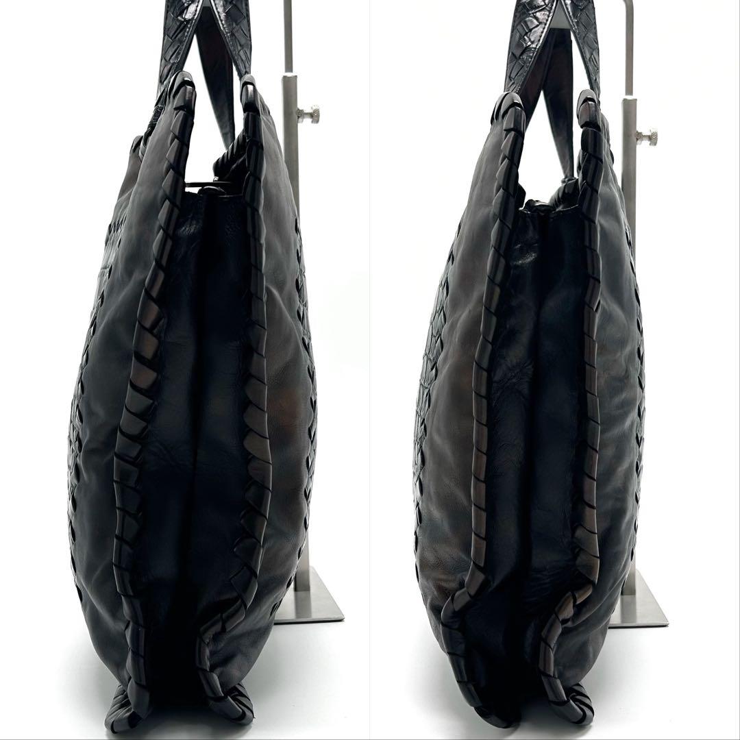 ボッテガヴェネタ ブリーフケース ビジネスバッグ イントレチャート クロコ 男性