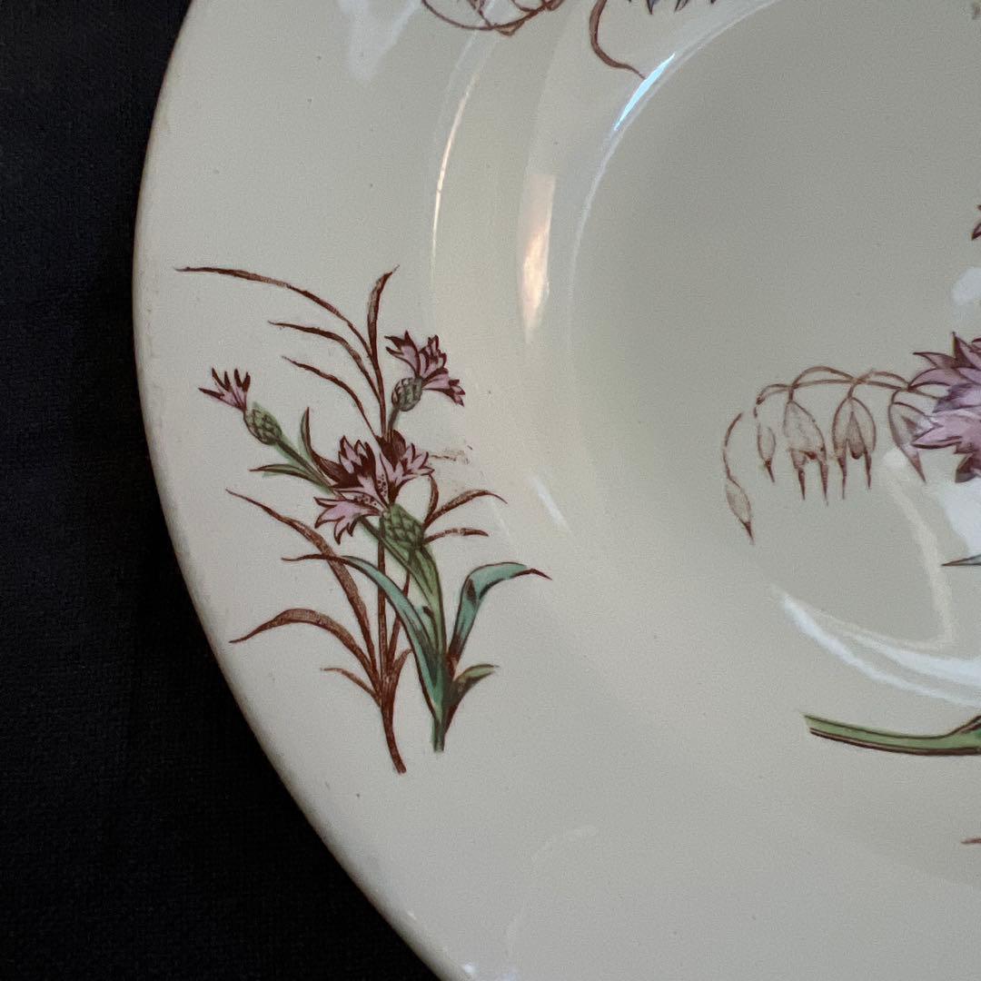 Luneville “BLEUET” 皿　矢車菊　リュビネル　フランス④