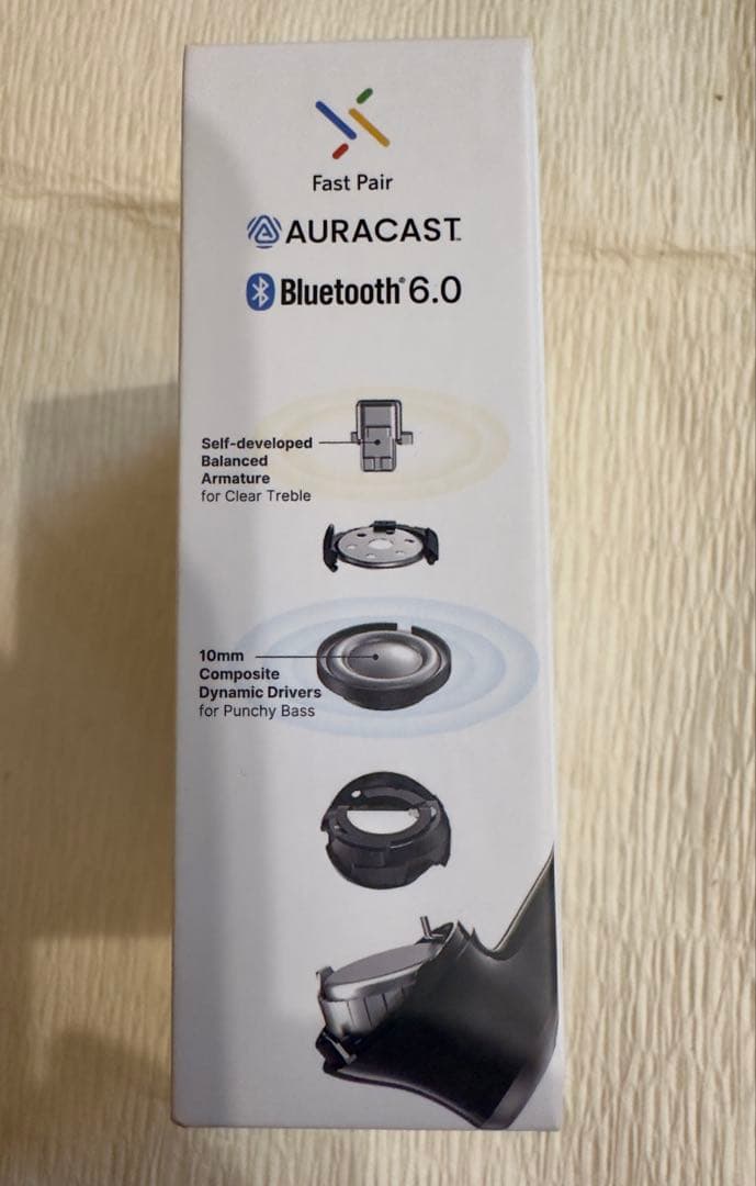 【試聴のみ・ほぼ新品】EarFun Air Pro 4+ワイヤレスイヤホン