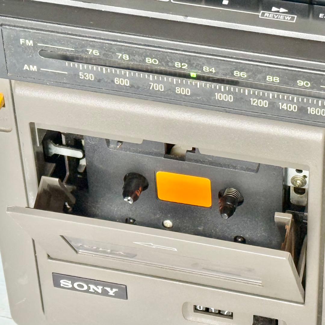 SONY FMマイク搭載ラジカセ CF-1880