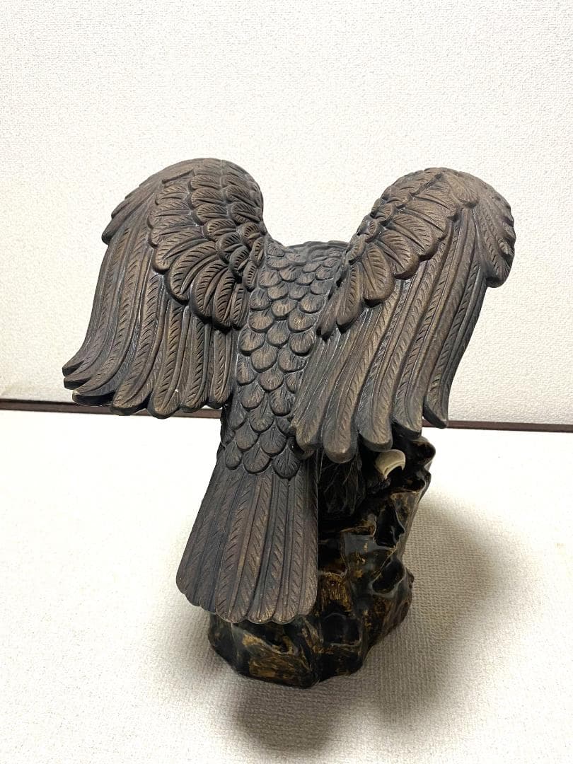 鷲の置物 インテリア 彫刻風 オブジェ