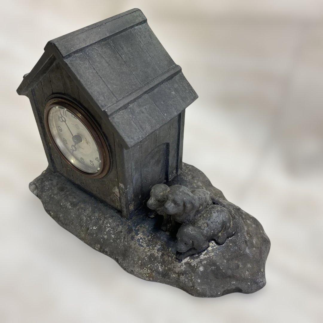 精工舎置時計 アナログ 8日巻　稼働品