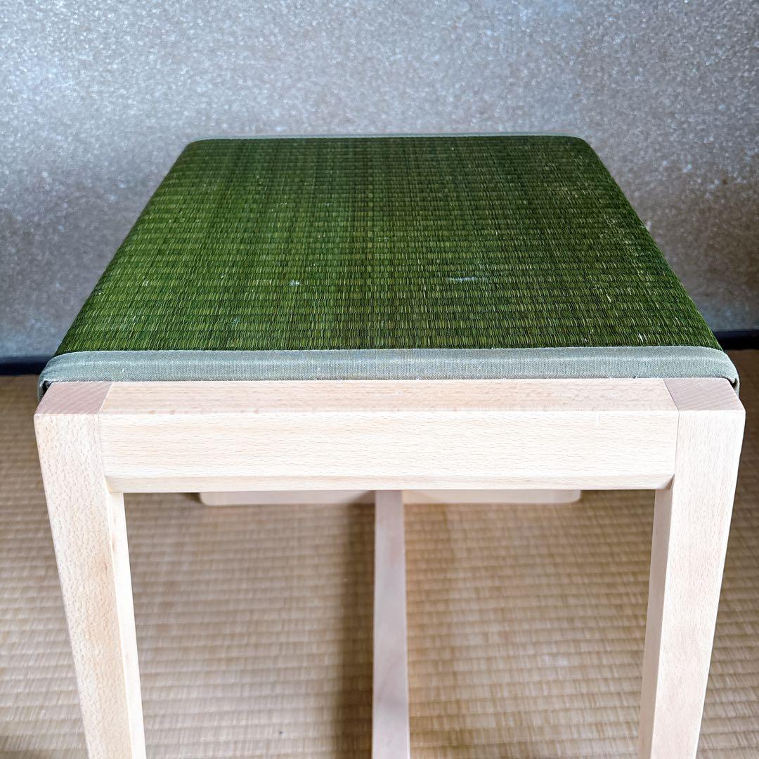 ADAL 正規品 双葉スツール／高さ45cm／和モダンインテリア