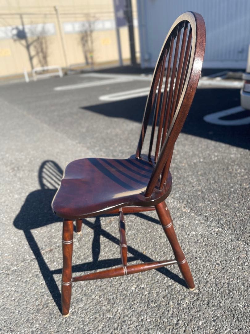 松本民芸家具 ダイニングチェア ミズメザクラ無垢材 和モダン