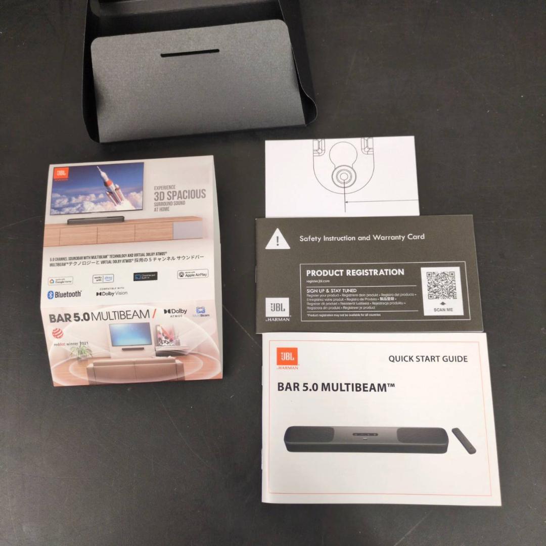 ☆美品　JBL　サウンドバー　Bar 5.0 MultiBeam