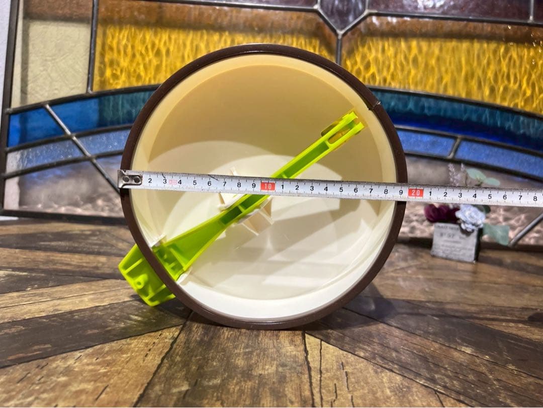 美品　ペダルペール インテリア ごみ箱 昭和レトロ レトロポップ 花柄