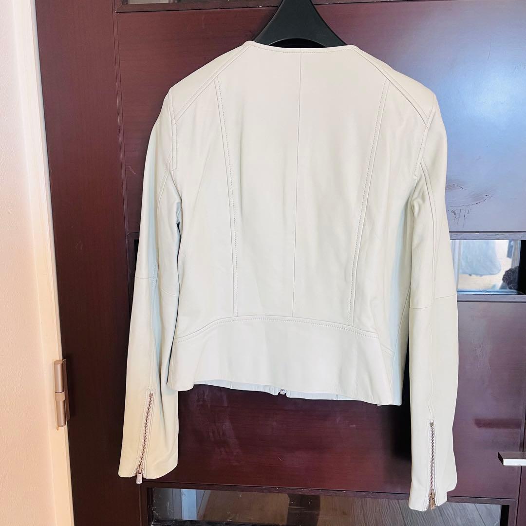 新品☆ ANAYI ラムレザークルージャケット/セオリー、23区、ロペ