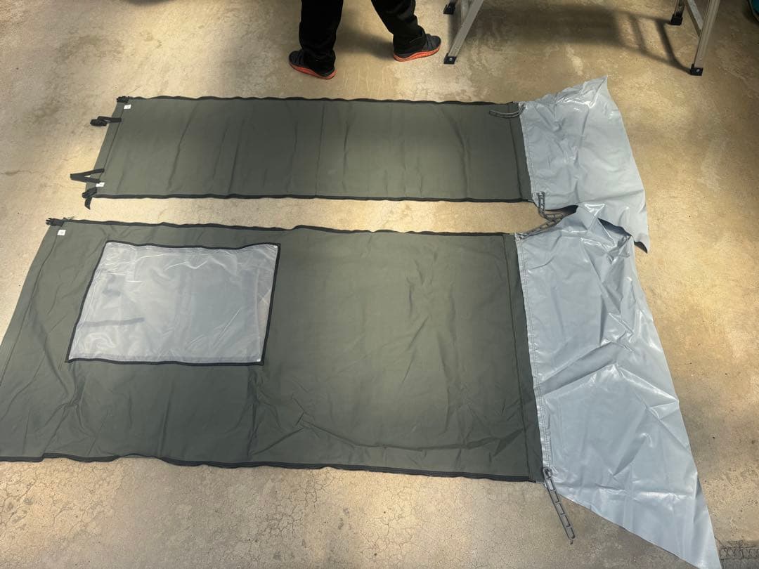 【美品】ルーフテント Overzone（オーバーゾーン）＋専用デイルームセット