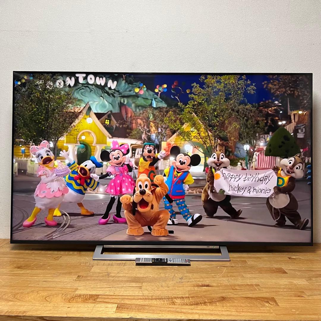 東芝 65V型 4Kチューナー内蔵 液晶テレビ レグザ 65M540X W録画○