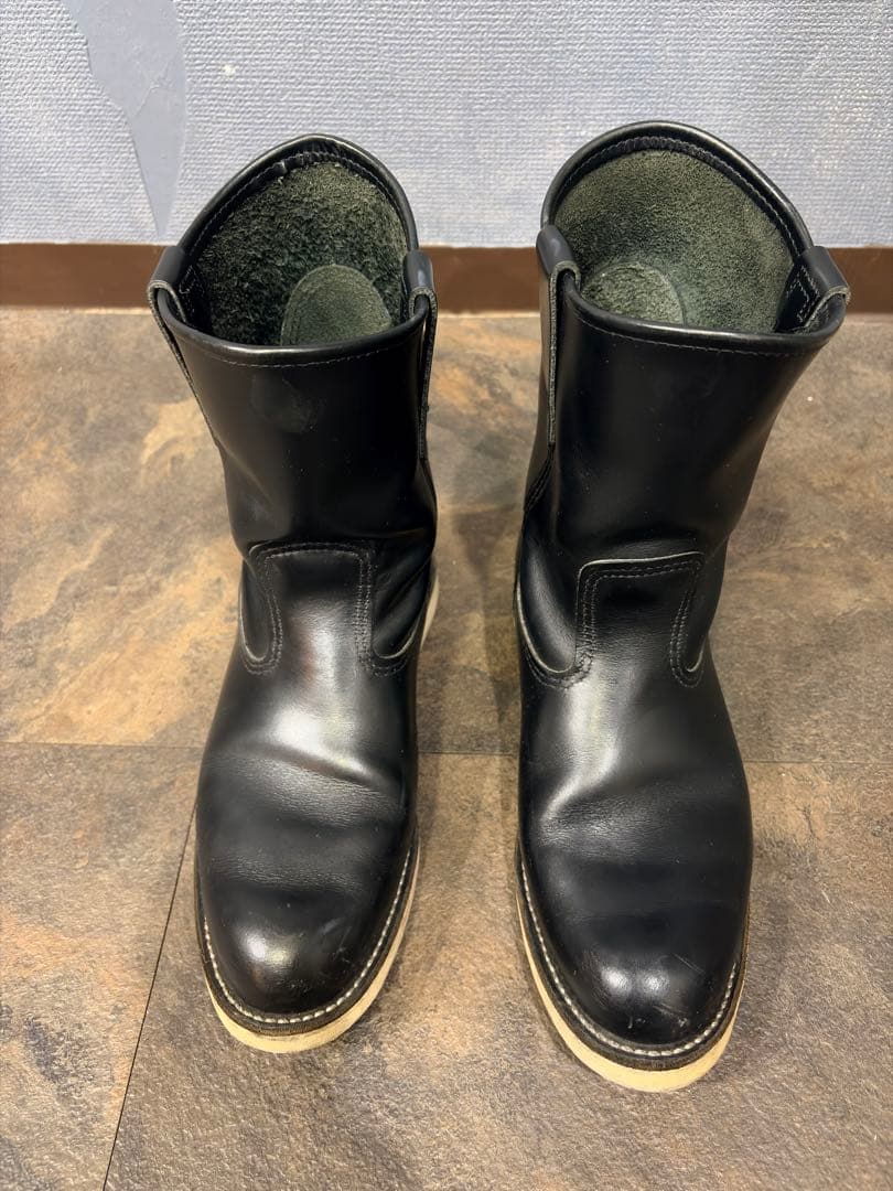 RED WING 8169 ペコスブーツ 黒 9E (27cm) レッドウィング