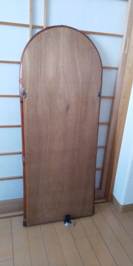 お値下げ！籐姿見 ヴィンテージ ラタン