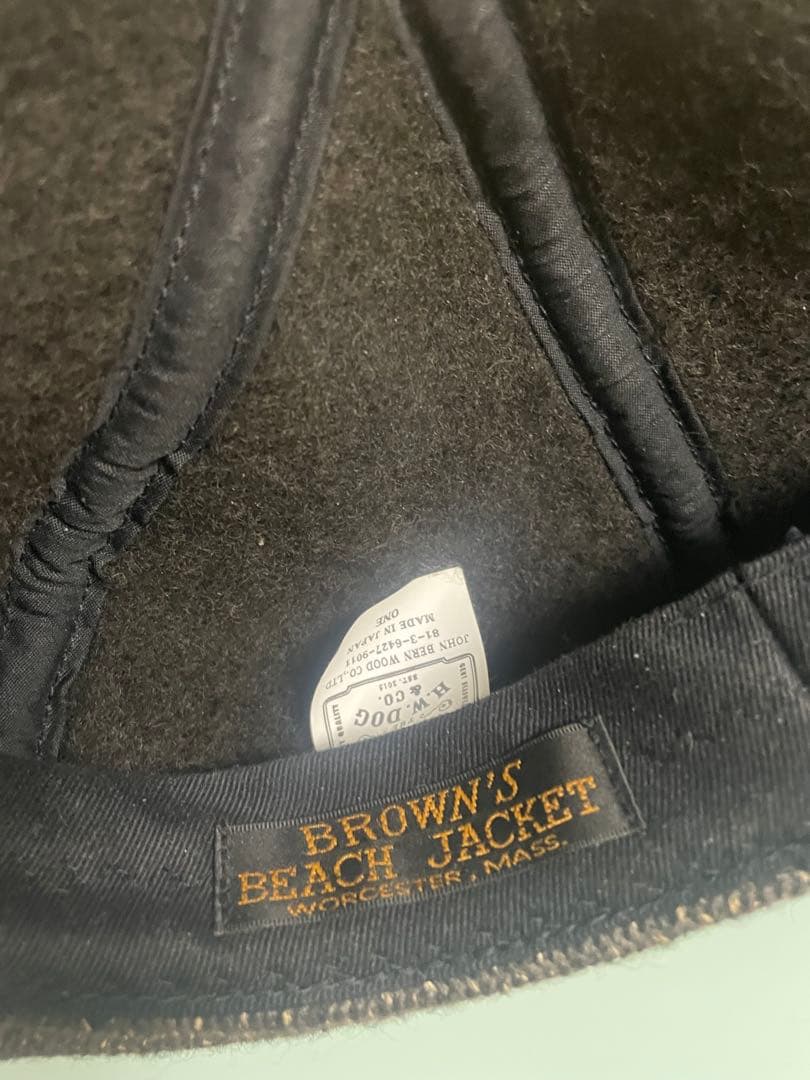 BROWN'S BEACH JACKET キャスケット