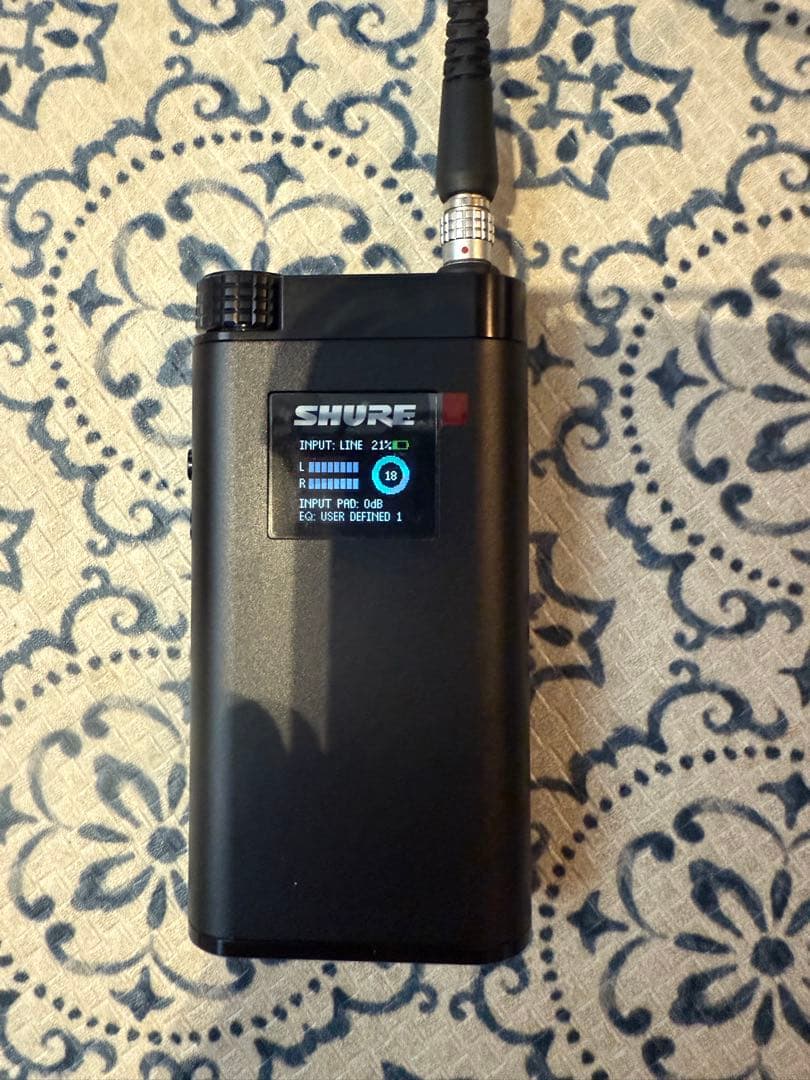 SHURE KSE1500 コンデンサー型 ヘッドホンアンプ美品！