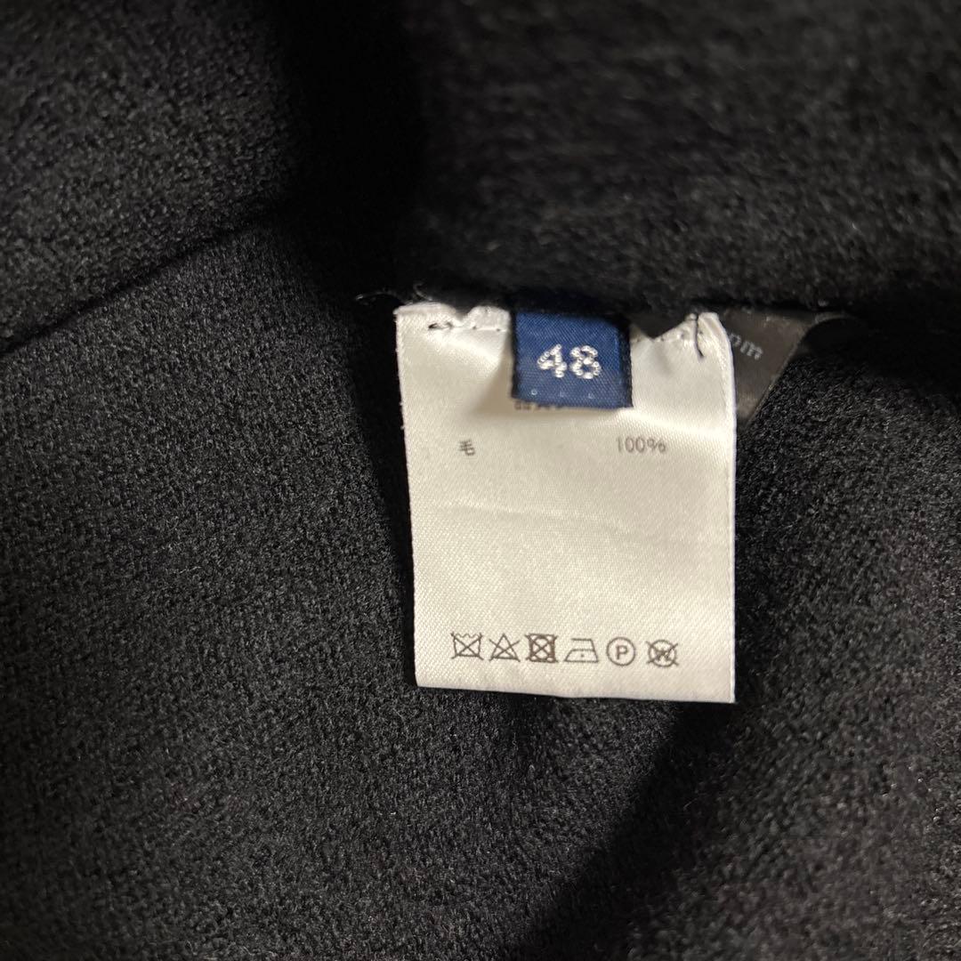 1/24まで 【美品】ドルモア／モックネックニット／ブラック／48