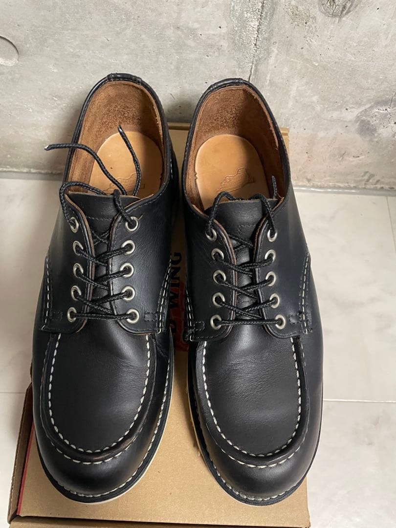 G*!様 【美品】レッドウイング8090 黒オックスフォード 27cm 箱付