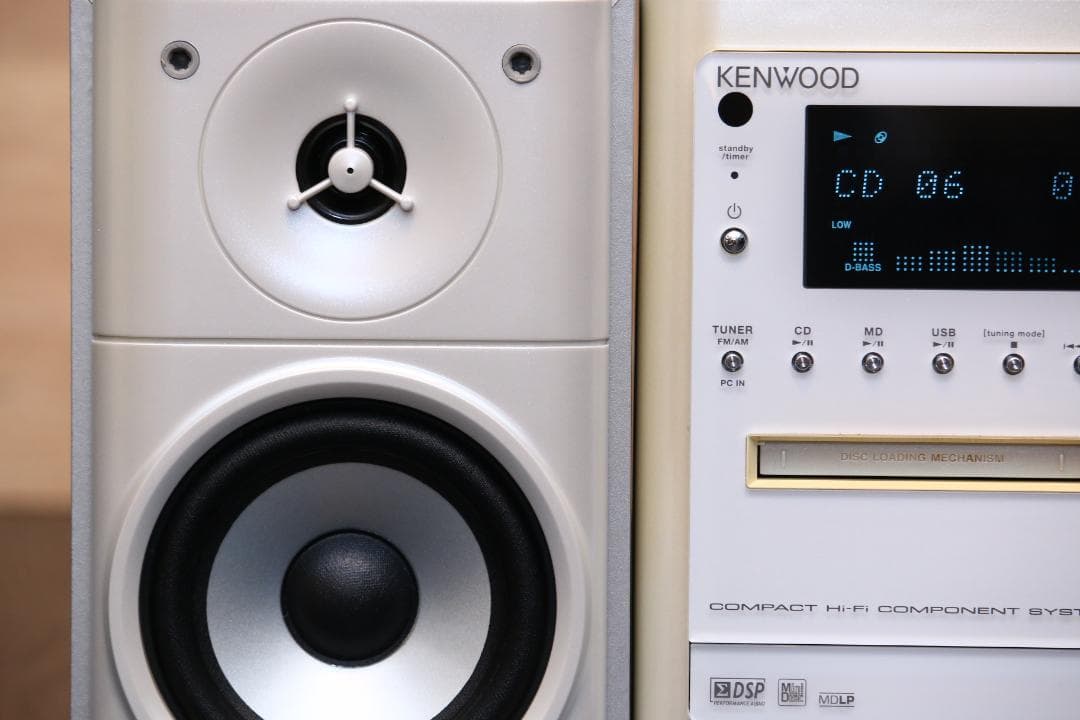 KENWOOD NDL100 CD/MD/USB/USB-DAC コンポ 完動品