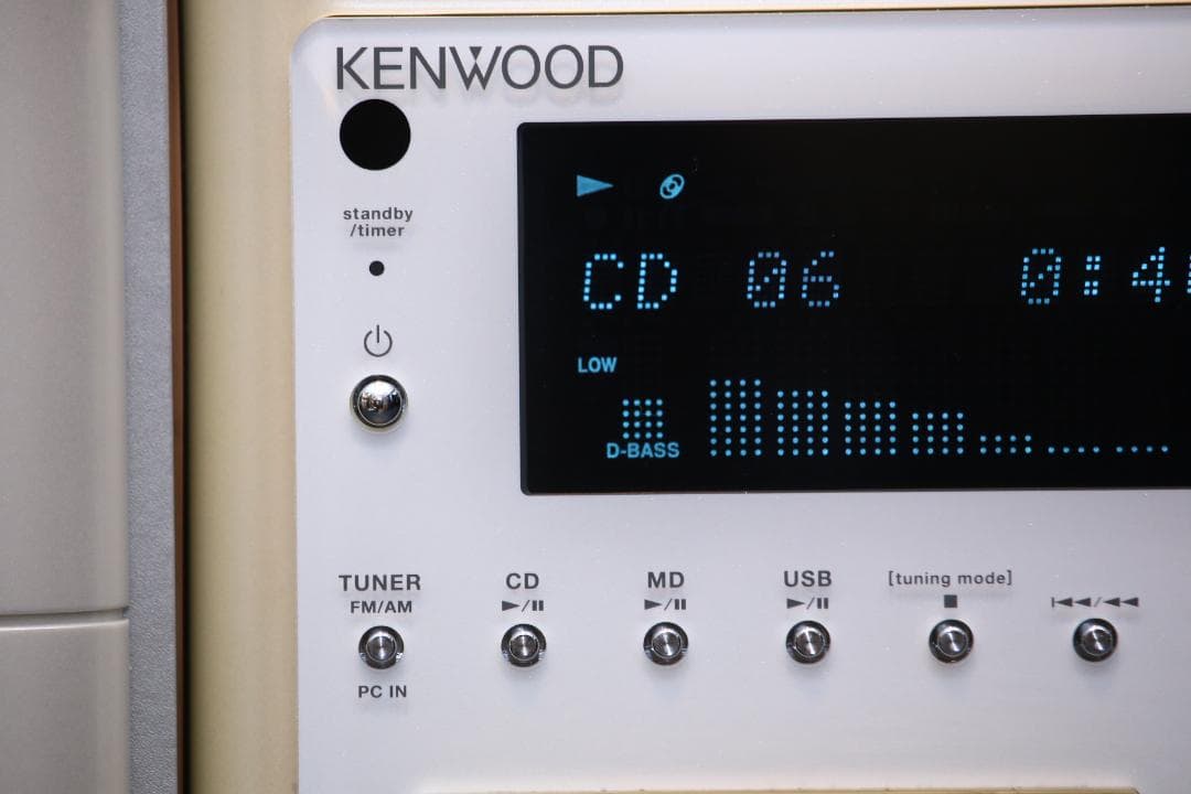 KENWOOD NDL100 CD/MD/USB/USB-DAC コンポ 完動品