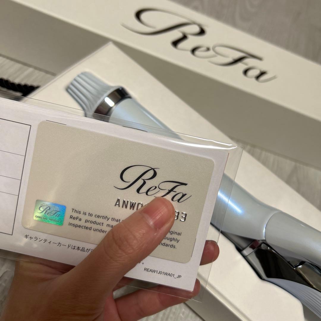 Refa カールアイロンプロ　ホワイト　32mm