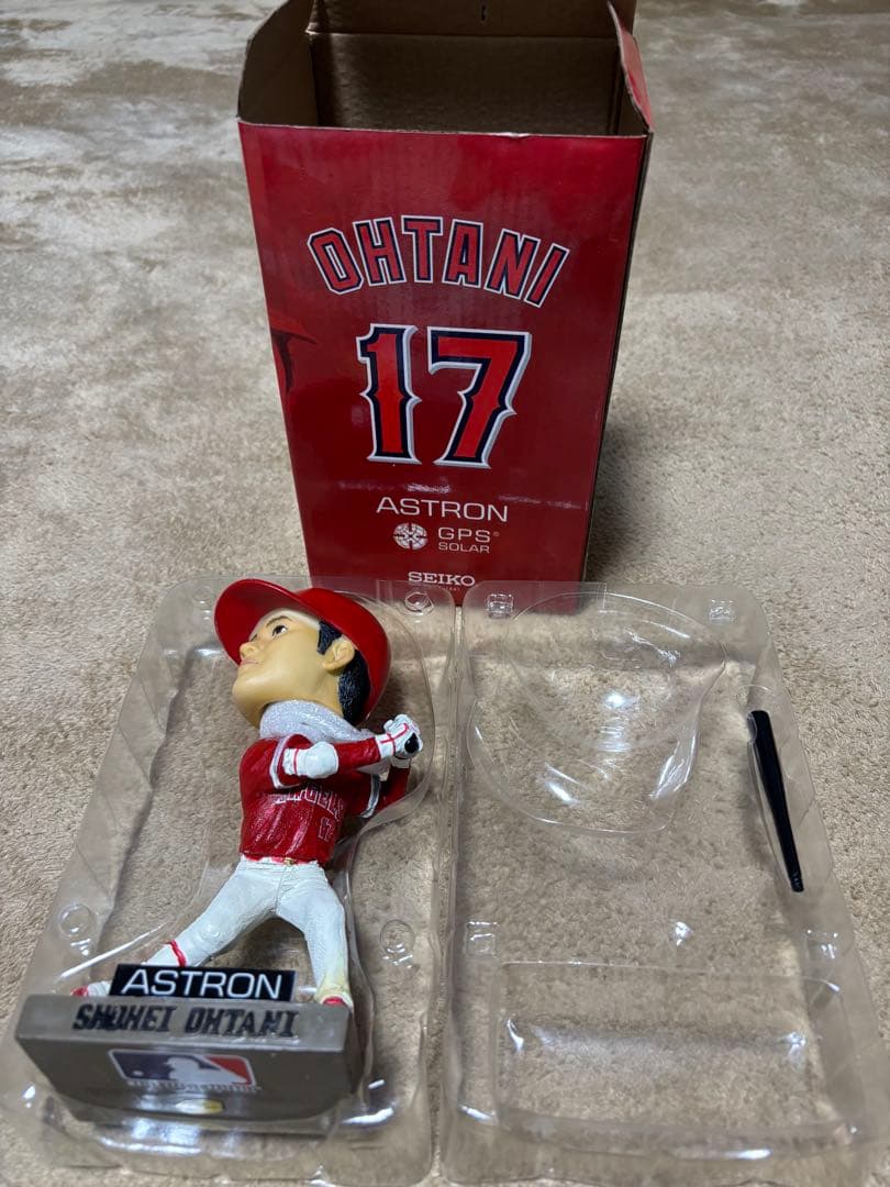 大谷翔平 ボブルヘッド フィギュア 17番