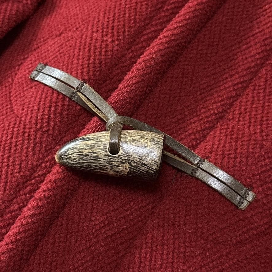 極美品 モンゴメリー チベット社 ムーアブルック ダッフルコート 英国製 レッド