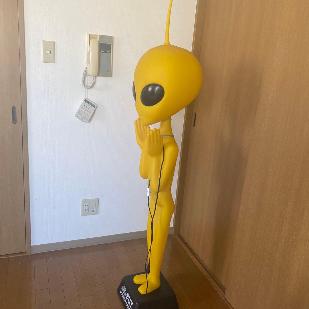 UFO 日清焼きそば　宇宙人　ノベルティ