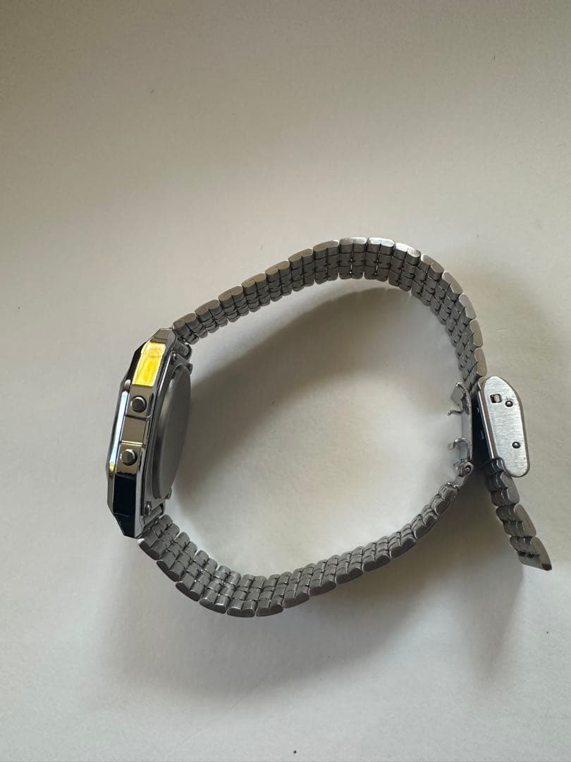 CASIOカシオ天然ダイヤモンドチプカシ A159WAD-1 ホログラム付き