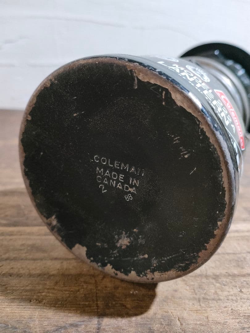 コールマン ガソリンランタン 222A ピークワン 希少ソフトケース付