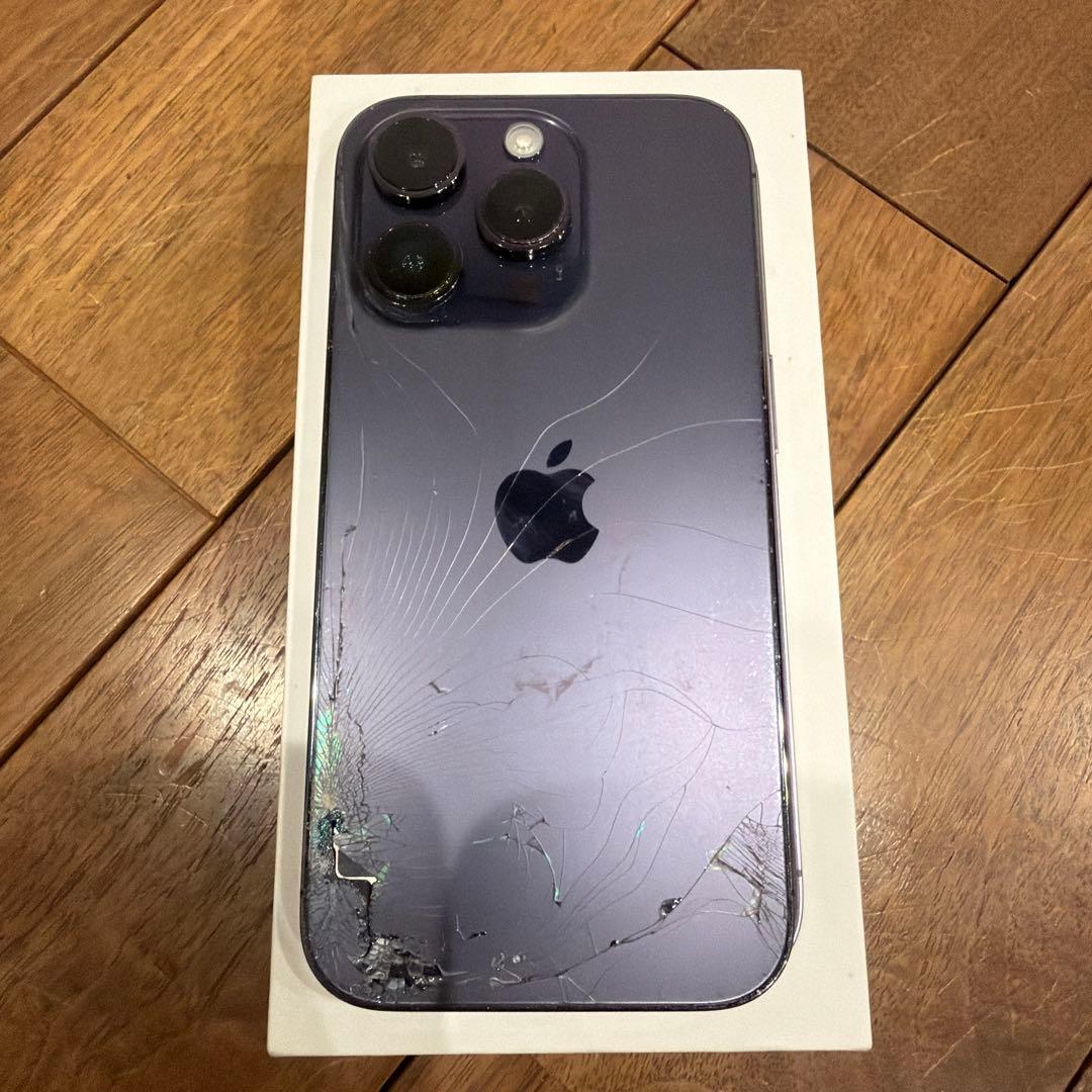 iPhone 14 Pro 512gb ディープパープル本体　ジャンク品