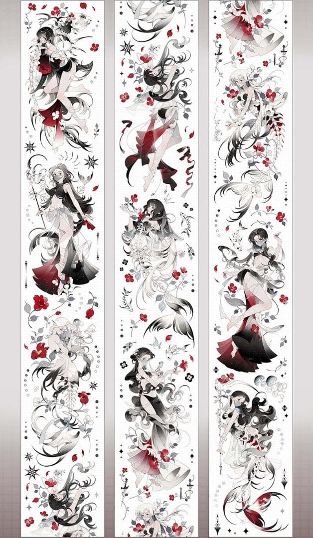 海外 人物マスキングテープ まとめ売り 19本＋4本