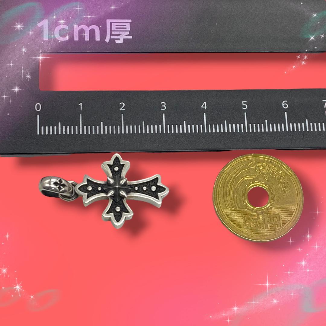 美品 ブラッディマリー ペンダントトップ ネックレストップ クロス SV925