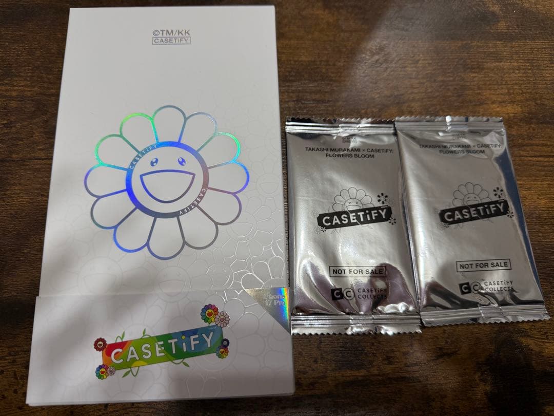 【新品/レッド】CASETiFY×村上隆 ウェーブシリコンフラワースマホケース