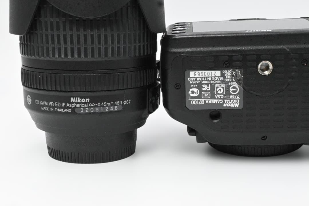【現状品】ニコンD7100ボディ＋レンズ2本セット