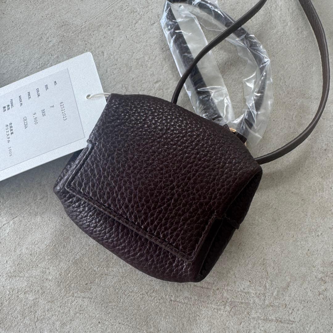 【完売品!】anuke アンヌーク ウエストポーチ ブラウン