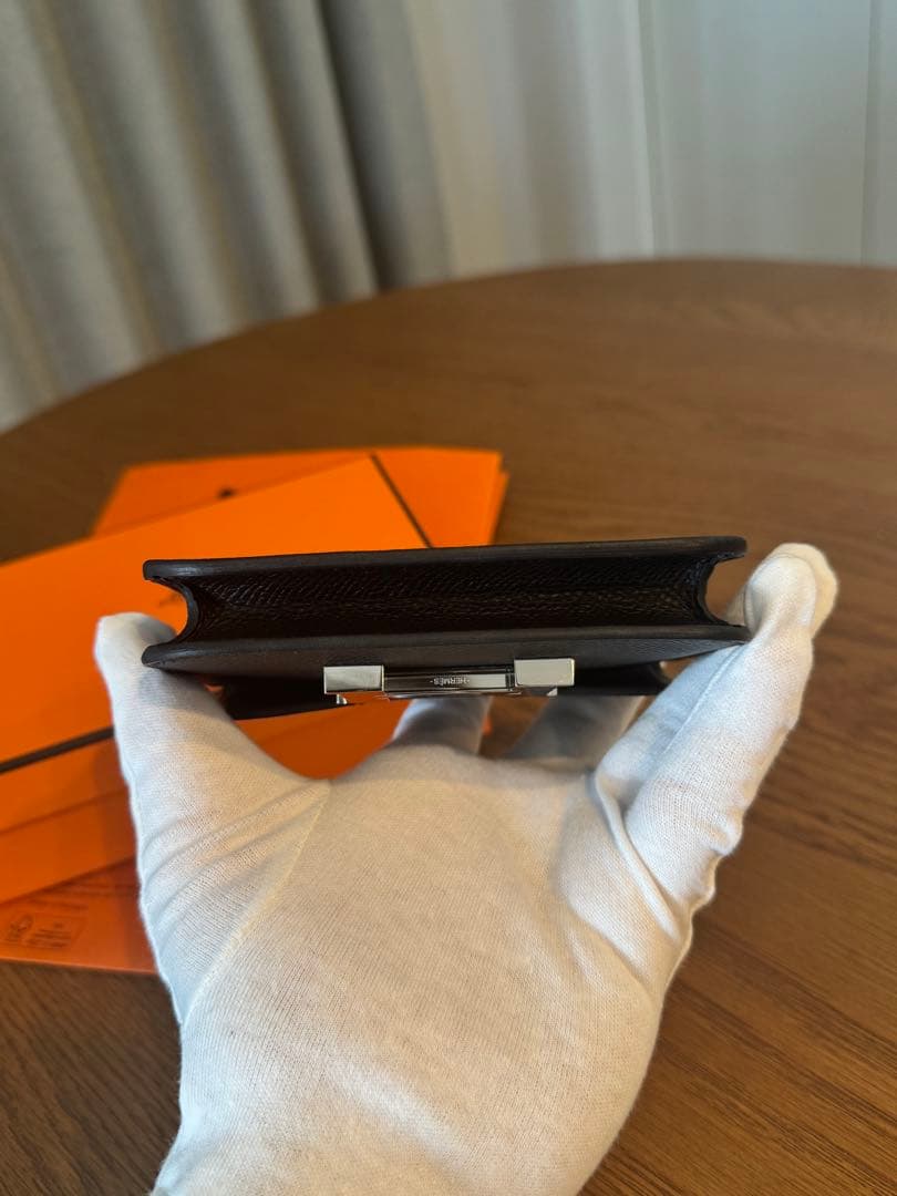 新品未使用 正規品 エルメス コンスタンス スリム 黒 ブラック