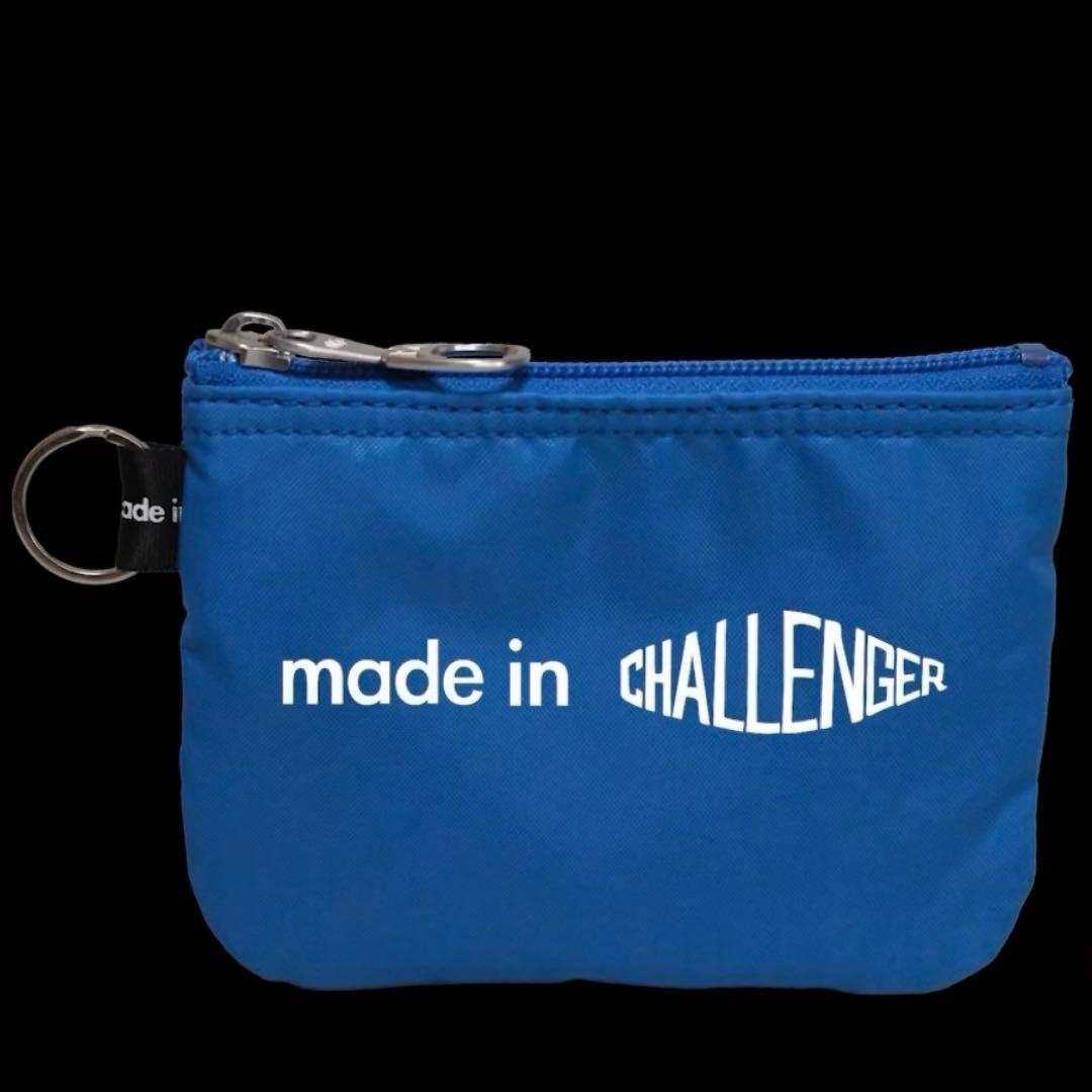 【93さん専用】made in CHALLENGER ポーチ ブルー
