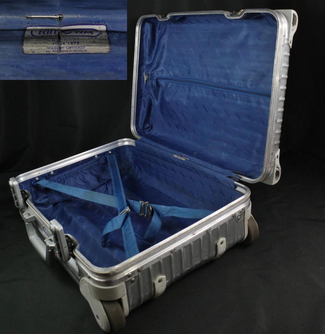 リモワ『トパーズ』2輪アルミTSAキャビン・トロリー【廃盤・機内持込可】35L