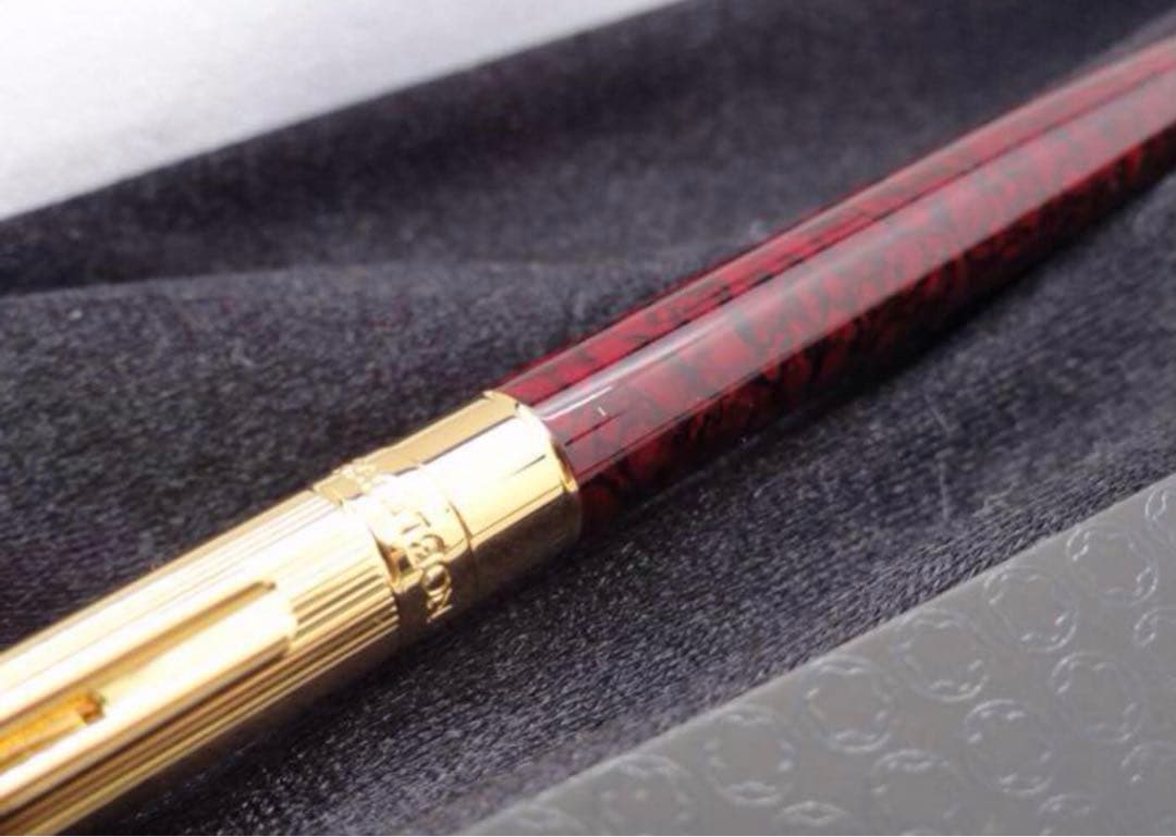 モンブラン　★未使用に近い金運強運ナポレオン愛用のレッドメノウ★ノブレス・ドゥエ