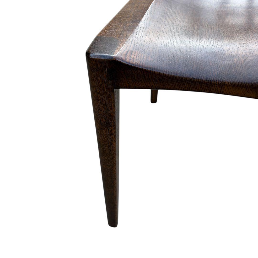 起立木工 ナラ材 パレスDチェア 木製 ダイニングチェア 2脚セット