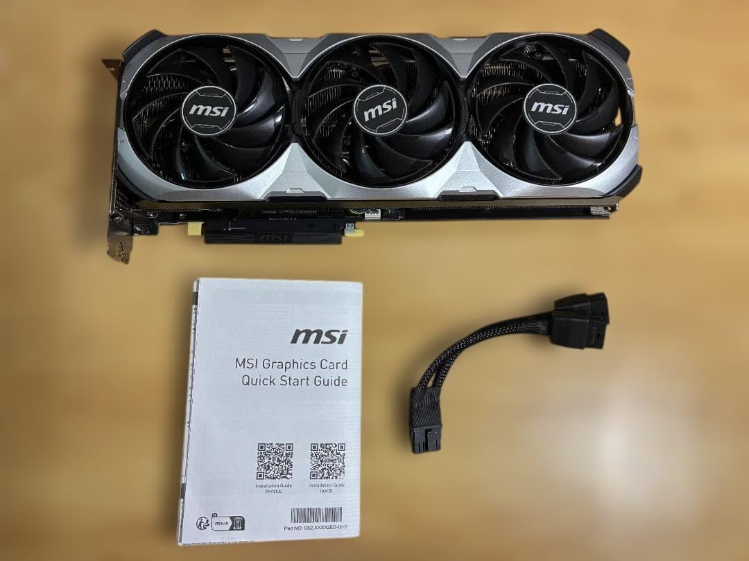 グラフィックボード・グラボ・ビデオカード MSI VENTUS 3X GeForce RTX 4070 Ti 12GB