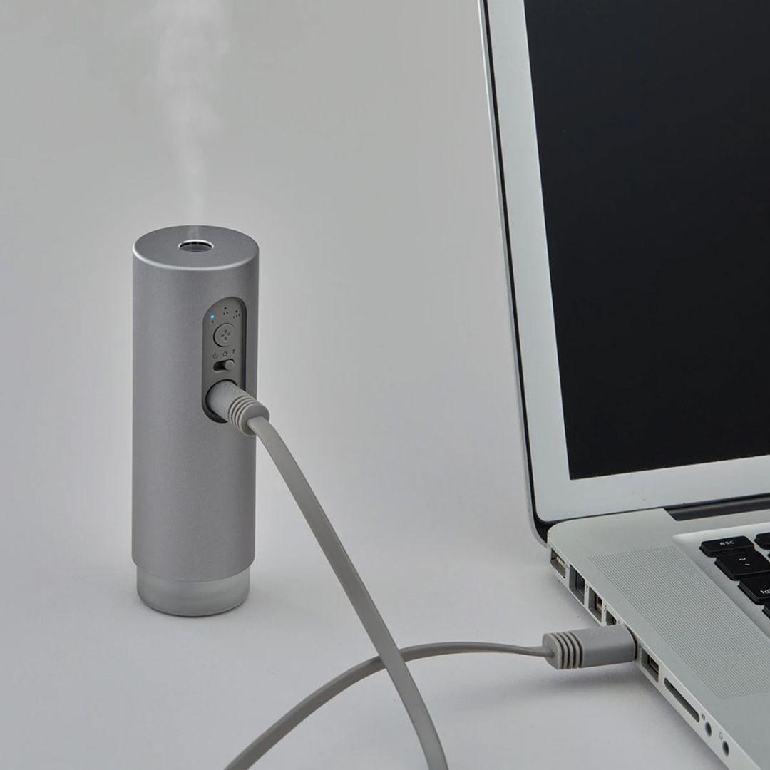 カドー モバイル ディフューザー 超音波式加湿器 モルタルブラックMD-C10